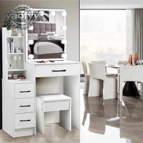 Vanity makeup table - 10, led